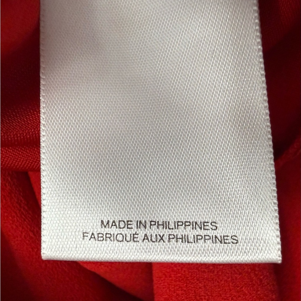 Express Red Sweetheart Jumpsuit Strapless Skinny Leg Size 4 - Picture 4 of 11